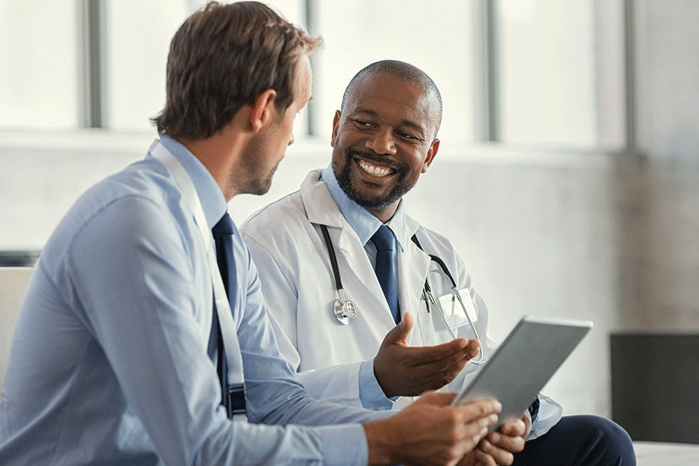 Injectable Testosterone Cypionate for Sale Doctor Speaks with Patient